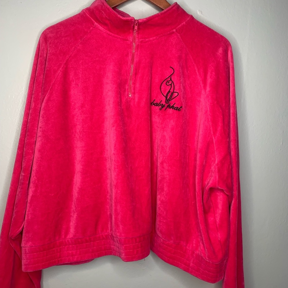 Plus size baby phat sweatsuit